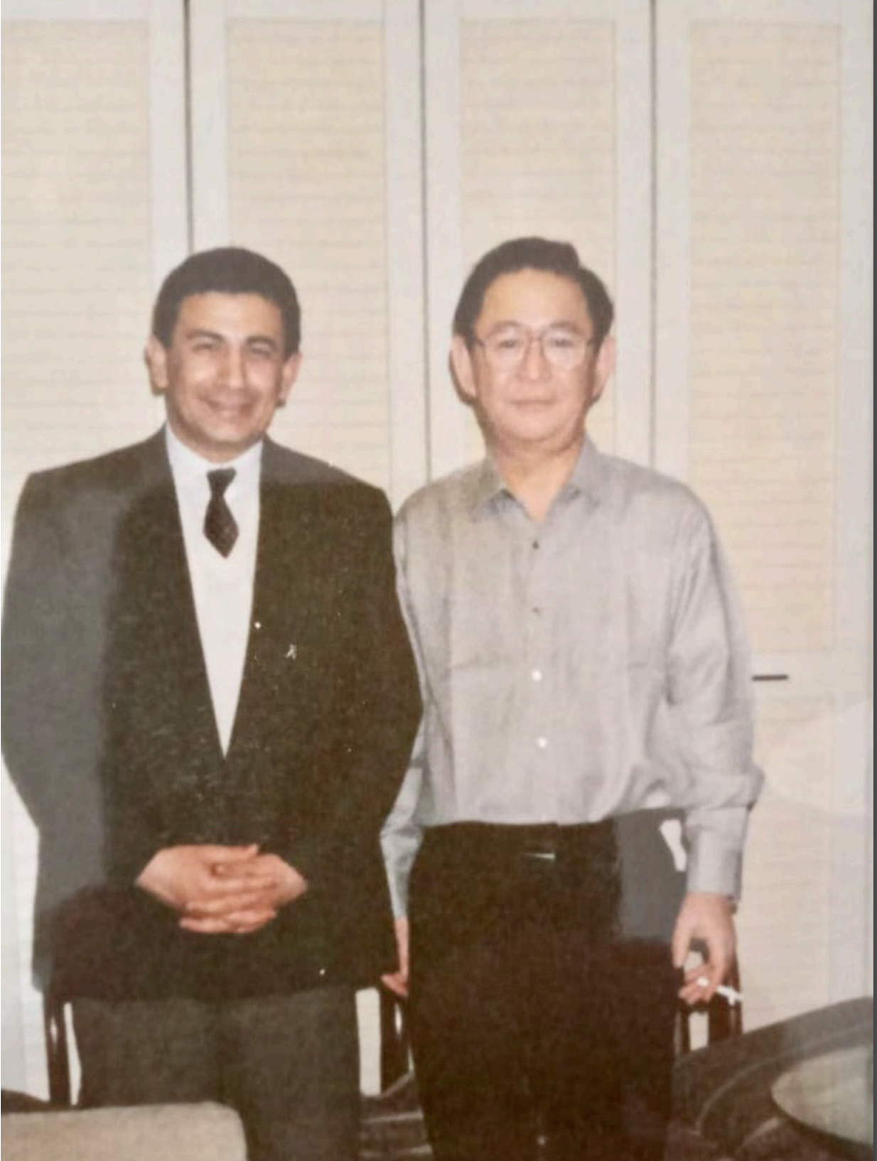 Dr Osman El Mahdy and Kobayashi Sensi